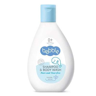 Sampon si gel pentru baita 2 in 1 BEBBLE(pentru par si corp) 200 ml 