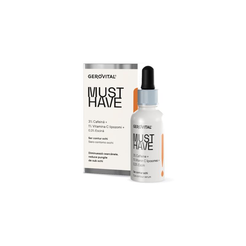 Ser contur ochi Gerovital must have, 30 ml