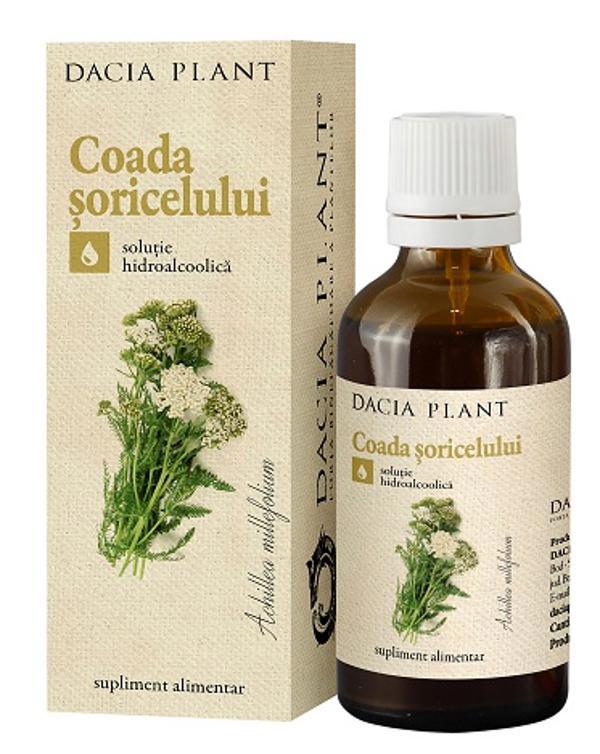 Solutie hidroalcoolica Coada soricelului, Dacia Plant, 50 ml
