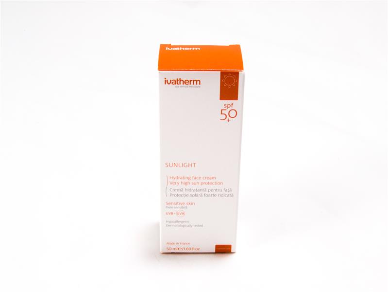 SUNLIGHT-Crema hidratanta pentru fata  Protectie solara foarte ridicata (spf 50+)