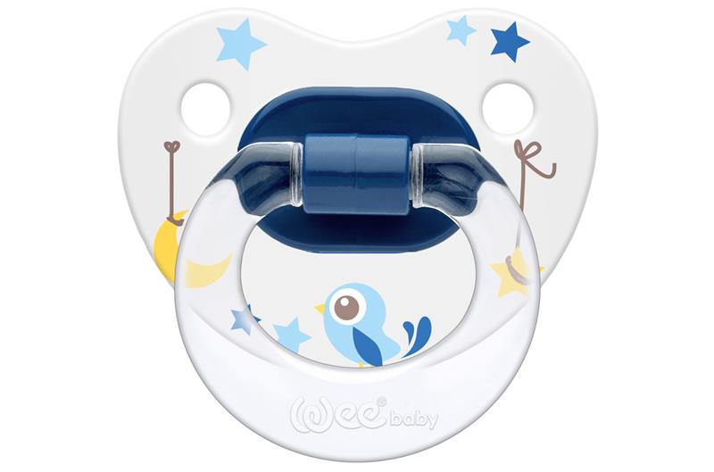 Suzeta din silicon cu desene forma ortodontica Mar.3 (+18 luni) 0% BPA. WEE baby
