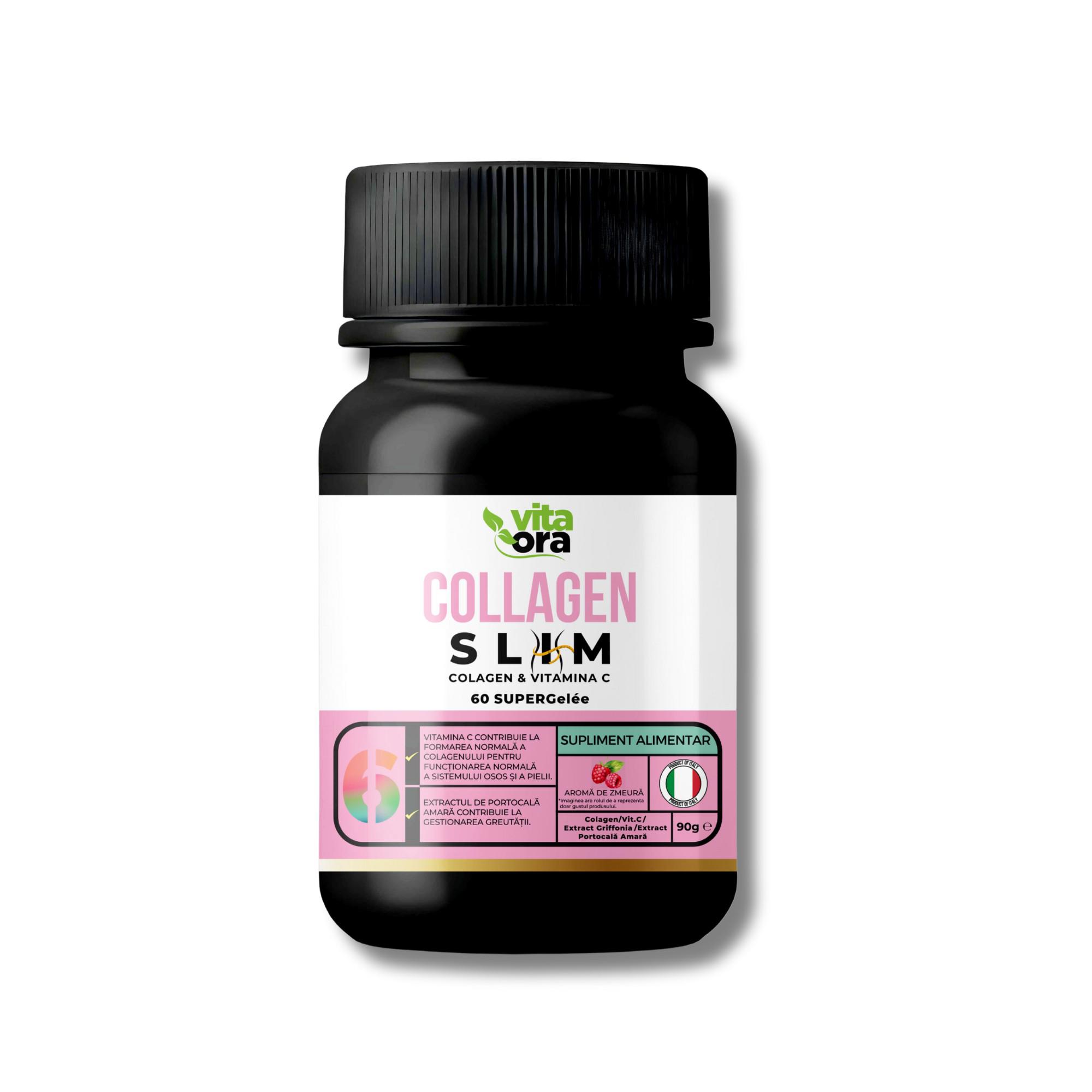 VITAORA COLLAGEN SLIM (COLAGEN ȘI VITAMINA C) 60 PCS